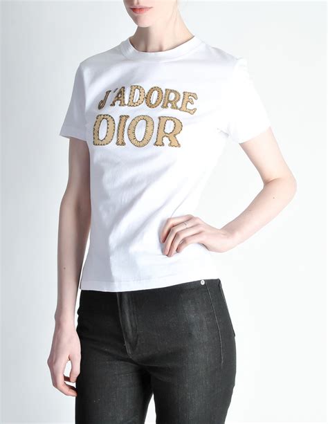 christian dior tshirt women|j adore dior shirt.